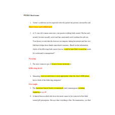 NR 602 Week 8 Final Exam