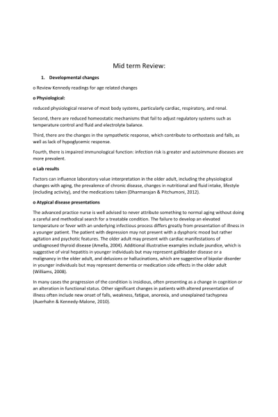 NR 601 Week 4 Midterm Review Week 1 - 4 Content (Summer 2020)