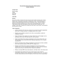 NR 601 Week 8 Documenting Clinical Encounter - MyEvaluations