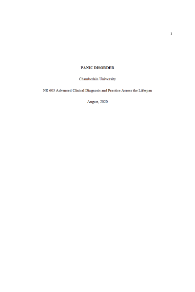 NR 603 Week 6 Mental Health Final Treatment Plan-Analysis - Part 2