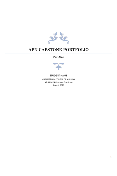 NR 661 Week 5 Portfolio Part 1: Resume, LinkedIn Profile, DNP Reflection