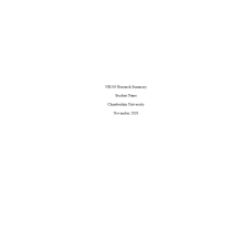 NR 505 Week 2 PICOT Worksheet Assignment