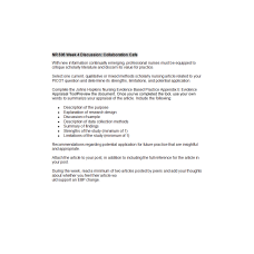 NR 505 Week 4 Discussion: Qualitative Research Collaboration Cafe
