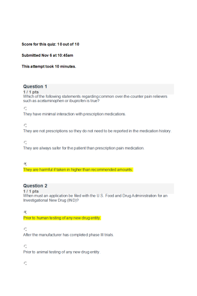 NR 565 Week 2 Quiz