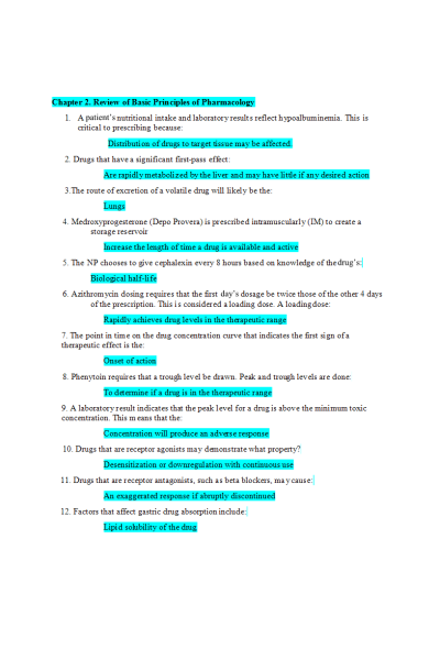 NR 565 Week 4 Midterm Study Guide