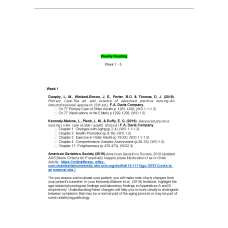 NR 601 Weekly Reading Week 1 - 5
