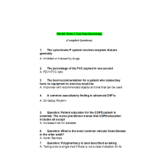 NR 601 Week 2 Test Your Knowledge (Compiled Questions)