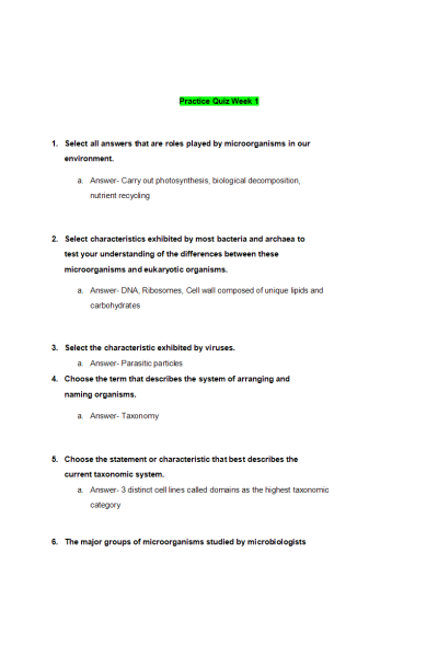 BIOS 242 Week 1 Practice Quiz