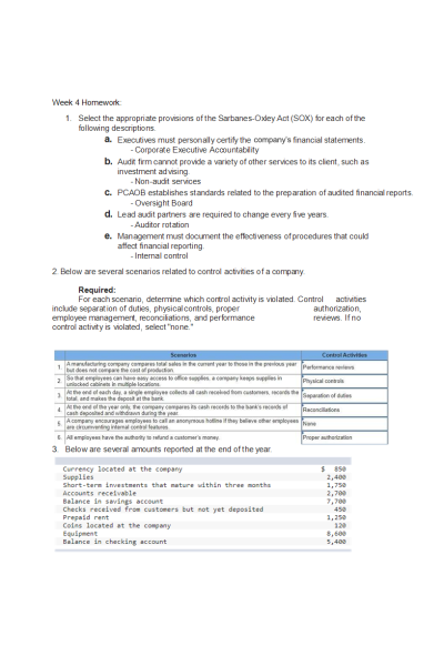ACCT 212 Week 4 Homework