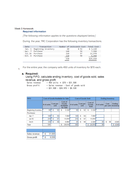 ACCT 212 Week 5 Homework