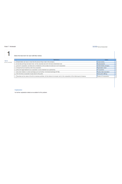 ACCT 212 Week 7 Homework