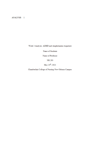 NR 293 Week 3 ATI Pharm Made Easy-Neurology; ADHD and Amphetamine Aspartate