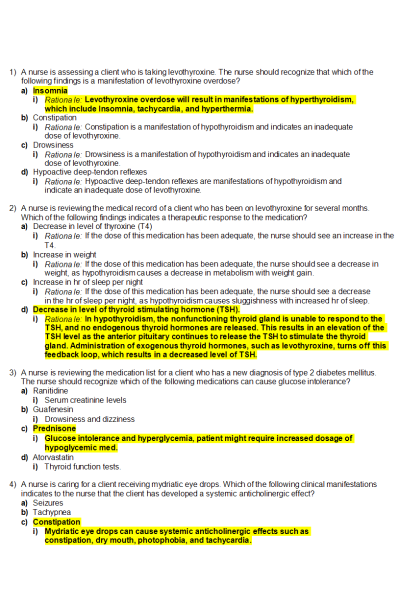 NR 293 Week 8 Final Exam Practice Question-Review