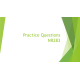xNR 283 Exam Practice Questions Week 1 - 7