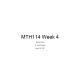 MATH 114N Week 4 Presentation; Graphing Equations