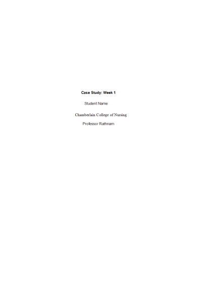 BIOS 251 Week 1 Case Study; Homeostasis - Answering Questions