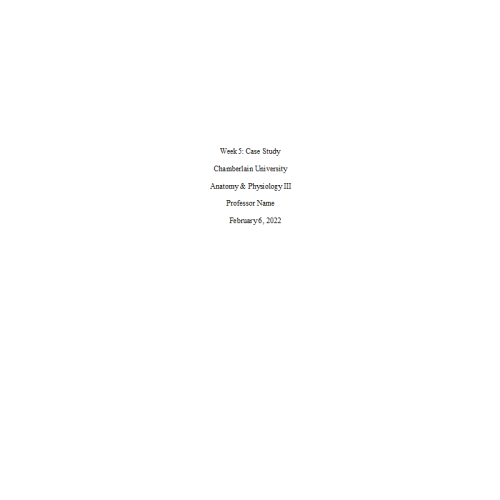week 5 case study hypersensitivity reactions