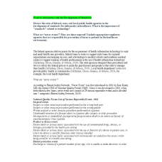 NR 360 Week 6 Discussion; Informatics and the Development of Standards