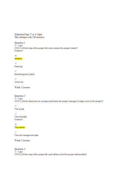 MGMT 404 Week 4 Midterm Exam