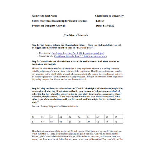 math 225n week 3 assignment lab