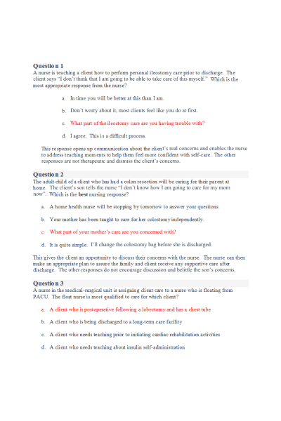 NR 224 Week 8 Final Exam - Cumulative Exam