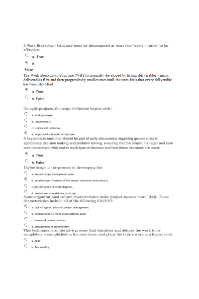 MGMT 404 Week 2 plus Week 3 Quiz - Chapters 4, 5, 6, 7