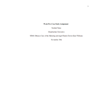 NR 601 Week 5 Case Study Assignment; Type 2 Diabetes Mellitus - Mr. Dalen Grayson Alba, a 54-year-old male