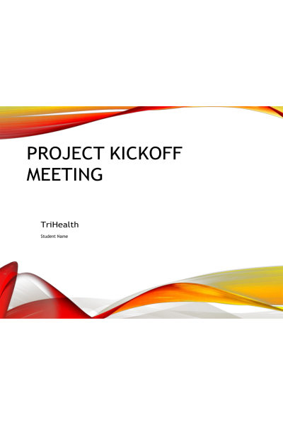 NR 640 Week 8 Project Kickoff Meeting Presentation