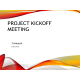 NR 640 Week 8 Project Kickoff Meeting Presentation