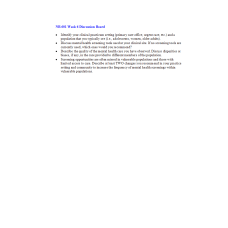 NR 601 Week 6 Discussion Board