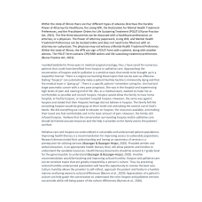 NR 601 Week 7 Discussion Board; State of Illinois