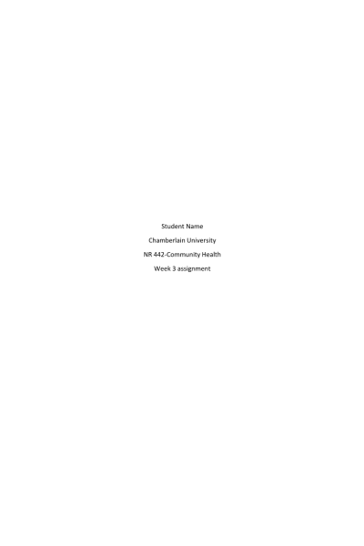 NR 442 Week 3 Active Learning Template; Nursing Skill (Your choice)