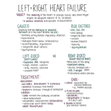 Left and Right Heart Failure