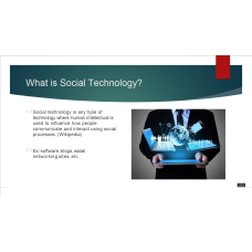 What is Social Technology