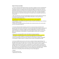 NR 509 Bates Chapters 18-27 Interactive Question Bank