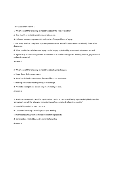 NR 601 Week 8 Final Exam Textbook Questions with Answers