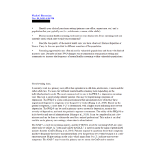 NR 601 Week 6 Collaboration Cafe (Responses, Instructor Comments)