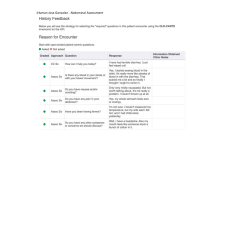 NR 509 Week 5 iHuman Virtual Patient Encounter - Abdominal Assessment (Jose Gonzalez)