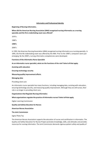 NR 360 Week 8 Edapt Answers