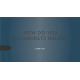 How do you collaborate Online ?