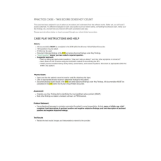 NR 509 iHuman Virtual Patient Encounter - Case Practice