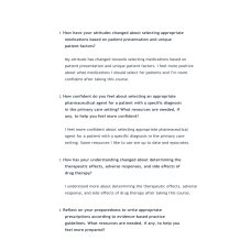 NR 509 Week 8 Reflection