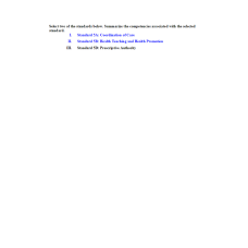 NR 548 Week 2 Discussion; Standard 5B Health Teaching and Health Promotion, 5A coordination of care