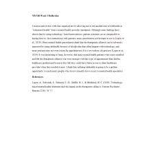 NR 548 Week 3 Reflection on Learning