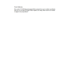 NR 548 Week 6 Reflection on Learning