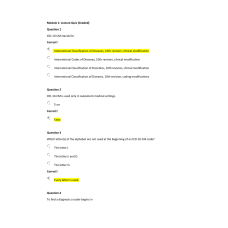 HIT 205 Module 1 Lecture Quiz (Graded)