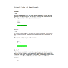 HIT 205 Module 2 Coding Lab Quiz (Graded)