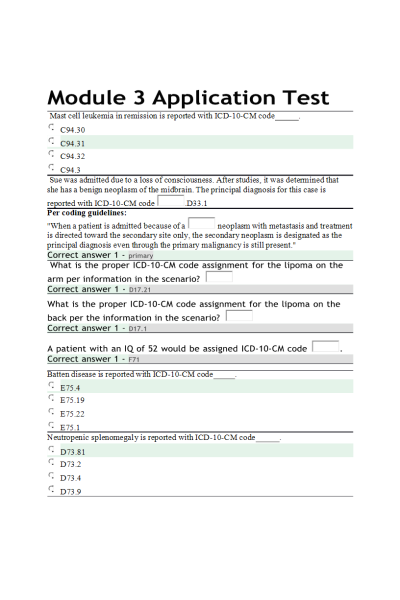 HIT 205 Module 3 Application Test