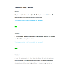 HIT 205 Module 4 Coding Lab Quiz