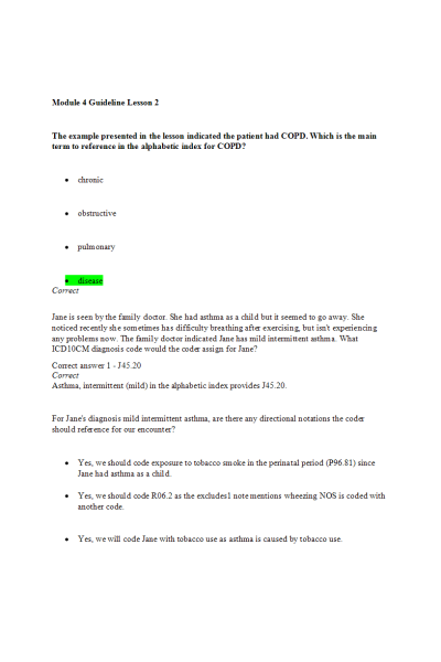 HIT 205 Module 4 Guideline Lesson 2